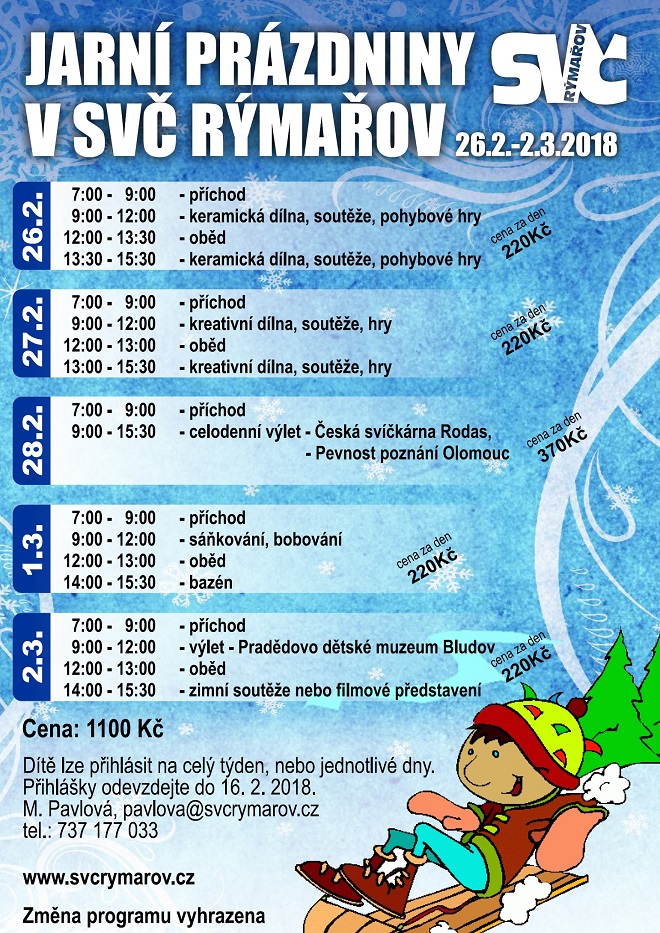 Plakat jarni prazdniny